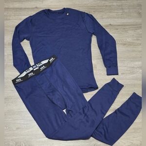Helly Hanson WorkWear Base Layer Mens Size Large Navy Blue